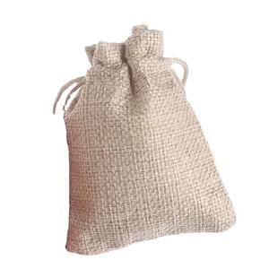 2025 Bolsa con cordón de algodón personalizada Lona de yute personalizada con logotipo - Product Image 1