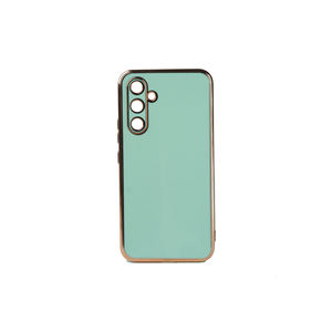 Coque de téléphone portable en silicone TPU souple de qualité supérieure, série Safa Bark, vert clair Netzy pour Samsung Galaxy M14 - Product Image 1