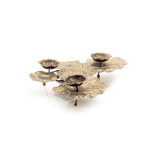 Portavelas votivo de color dorado con diseño de tendencia, portavelas de candelita de tamaño y forma personalizados de Home Arts - Product Image 2