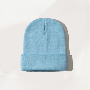 Gorro Unisex de la mejor calidad, mezclas de lana para otoño e invierno, gorro de punto suave y cálido, gorro de calavera para hombre y mujer, gorros de esquí, gorros - Product Image 1
