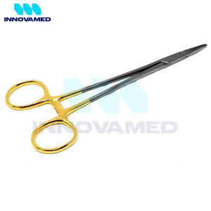 Avec poignée couleur dorée Bon fournisseur Service OEM ODM Instruments chirurgicaux manuels réutilisables en acier inoxydable avec support en ligne - Product Image 5