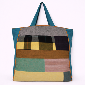 Bolso grande en forma de V, estilo bohemio, forro de poliéster - Product Image 2