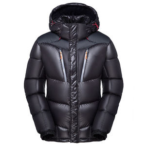 Vestes d'automne grande taille hommes femmes automne et hiver nouveau Slim ample à capuche mi-longueur mince bulle doudoune - Product Image 5