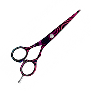 Tijeras de peluquero profesionales con punta roma, tijeras de corte de pelo recubiertas de papel con mango elegante para uso en salón y belleza - Product Image 2