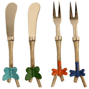 Wholesale Best Price Metal Gold Cutlery <b>Set</b> Stainless Steel with Plated Decorative Handle <b>Flatware</b> <b>Sets</b> for Party - Product Image 1