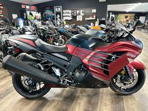 2025 Meilleure Performance Ninja ZX-14R ABS à Vendre Métallique Mat Souverain Rouge Métallique Plat Étincelle Noir Métallique Mat - Product Image 2