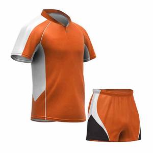 Logo personnalisé, uniforme de rugby léger à manches courtes, vêtements de sport, dernière conception et style d'ensembles de prix - Product Image 4