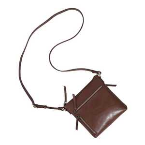 กระเป๋าสะพายพาดลำตัวหนังแท้จากอินเดียเคลือบขี้ผึ้งเนื้อแท็บเลด้านเต็มเมล็ดพืชผักสีแทน (VT) จากผู้ผลิตชั้นนำ - Product Image 6