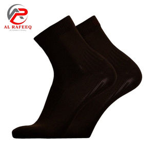 Calcetines Deportivos Largos de Algodón para Hombre, Color Sólido, para Otoño e Invierno, Mediana Altura - Product Image 2