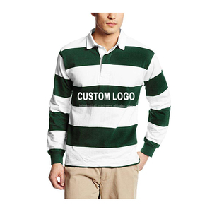 Wholesale Knitted Rugby for <b>Shirts</b> Collared Rugby League Jerseys with Embroidery & <b>Padded</b> Design Custom Available - Product Image 5