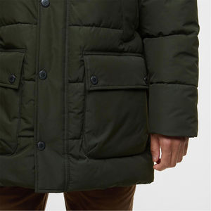 Veste matelassée longue pour homme sur mesure 2026, manteau d'hiver lourd, veste matelassée de haute qualité pour unisexe - Product Image 5