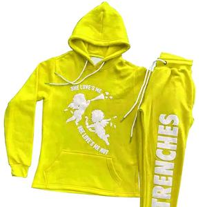 Servicio OEM Ropa deportiva personalizada Chándal para hombre 100% algodón Ecológico Ropa de equipo en relieve - Product Image 5