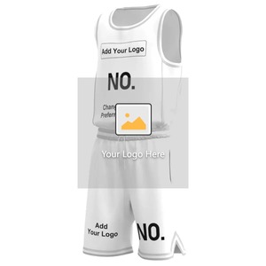 ชุดกีฬาบาสเก็ตบอลชาย,เครื่องแบบบาสเก็ตบอลแบบระเหิดดีไซน์สไตล์ใหม่สั่งโลโก้ได้ตามต้องการ - Product Image 6