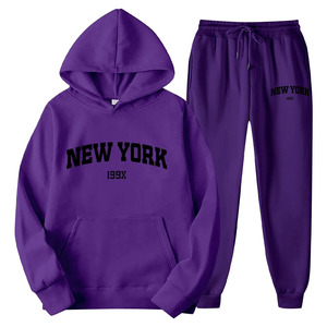 Conjuntos de Jogger unisex más vendidos para hombres y mujeres, cómodos y de moda para todas las edades para uso en exteriores con cuello con capucha - Product Image 1