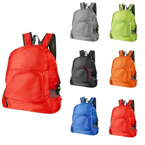 Amazon Donation Holiday Promotion Sports Foldable Bag Give Away Bookbag School Bag Super Market Foldable Backpack
