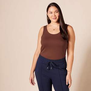 เสื้อกล้ามผู้หญิง ผ้าเนื้อนุ่ม สัมผัสเย็นสบาย ระบายอากาศได้ดี ทรงสวยทันสมัย ตะเข็บทนทาน สไตล์ลำลอง สำหรับฤดูร้อน - Product Image 6