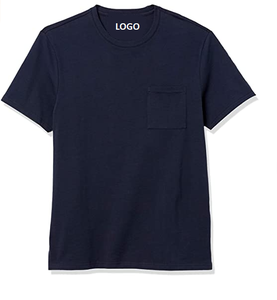 T-shirt col ras du cou à manches courtes pour homme, surdimensionné et lourd, livraison rapide quantité minimale de commande, vente en gros - Product Image 5