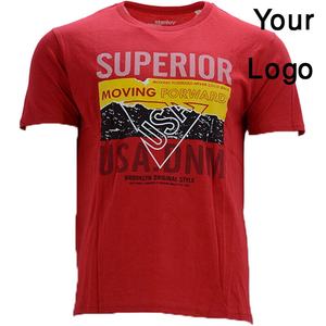 Holesale-Camiseta de manga corta con logo para niños, camisa de manga corta con diseño impreso de angladesh actory, 100% - Product Image 4