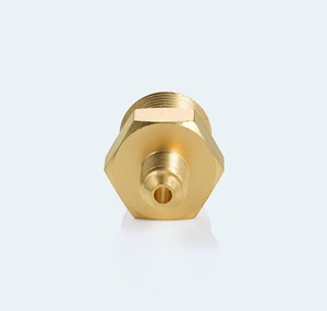 Raccord réducteur en laiton durable 5/8x1/4 sae 45 degrés pour la climatisation, la réfrigération, les conduites de carburant et les raccords hydrauliques - Product Image 2