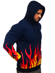 Manufacturer Custom Printed 400 GSM Heavyweight Fleece Oversized Unisex Spring Solid <b>Pullover</b> <b>Mens</b> Hoodie - Product Image 4