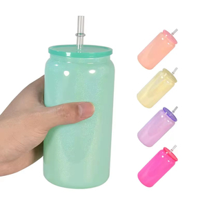 Gobelet de fête en plastique à paillettes de 16 oz avec couvercle et paille, réutilisable, idéal comme cadeau, vente en gros, gobelet promotionnel <span class=keywords><strong>pas</strong></span> <span class=keywords><strong>cher</strong></span> - Product Image 3