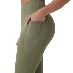 Leggings de yoga respirants, style tendance, taille élastique, faible MOQ, prix raisonnable, leggings de yoga confortables, vente chaude - Product Image 6