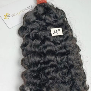 Extensión crudo de cabello rizado birmano 100% Natural con precio al por mayor de alta calidad - Product Image 1