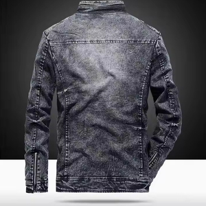 Chaquetas vaqueras de lona para hombre más vendidas, tela cómoda transpirable con capucha de invierno, alta calidad, baja tasa - Product Image 2