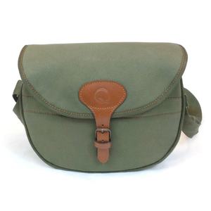 Bolsa para Cartuchos de Cuero de Vaca Encerado, Elegante, Marca Imra Impex, Lona Caqui de Alta Calidad para Accesorios de Caza - Product Image 3