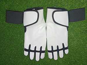 2025 personnalisé longue manchette frappeur Baseball gants fabricants Logo conception en cuir véritable homme enfants jeunesse Baseball Softball gants - Product Image 4