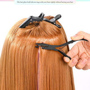 Aguja de Bucle de Plasma Azul KOUNAIN, Herramienta de Acero Inoxidable para la Instalación de Extensiones de Cabello con Cuentas, Uso Comercial - Product Image 6