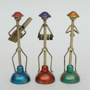 Fácil Instalación de hierro Metal Stickman músicos decoración de mesa para decoración del hogar - Product Image 5