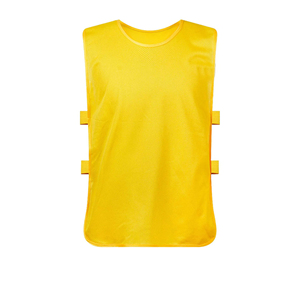 เสื้อฟุตบอลแขนกุดเสื้อกั๊กตาข่ายโพลีเอสเตอร์เสื้อ100% สำหรับฝึกฟุตบอลแบบใส่กลับด้านได้ - Product Image 4