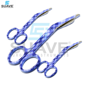 Ciseaux à pansement orthopédiques, poignée de couleur de qualité supérieure en acier inoxydable Ciseaux de 3.5 pouces par SUAVE SURGICAL INSTRUMENTS - Product Image 6