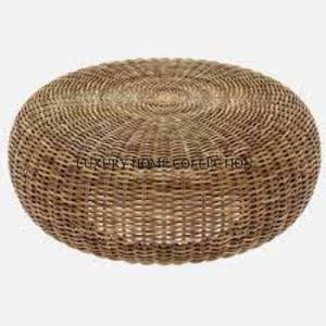 ทำจากหวายทรงกลมโต๊ะกาแฟเฟอร์นิเจอร์ตกแต่งบ้านทำด้วยมือด้วยมือโต๊ะกาแฟสำหรับเฟอร์นิเจอร์ - Product Image 1