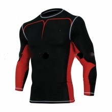 Custom Printed Rash Guard Sublimación Impreso Rashguard Mma Rushguard Bjj OEM Mma Rashguard para los hombres de manga corta Rash Guard - Product Image 5