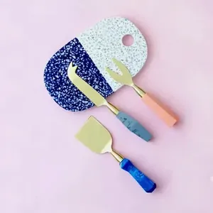 Ensemble d'outils de couteaux à fromage en acier inoxydable Couverts à beurre et fromage de haute qualité, parfaits pour les restaurants, les hôtels et les centres de villégiature - Product Image 4