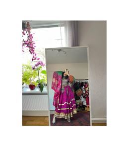 Robes afghanes Kuchi robe kuchi vintage ethnique tribale, robes traditionnelles afghanes/pakistanaises Kuchi party multi couleurs - Product Image 3