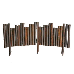 Backyard X-Scapes Caramel Brown Bamboo <b>Garden</b> Border <b>Edging</b> 8'H X 134'L Landscaping Decorative Turning <b>Tool</b> - Product Image 6
