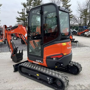 Mini-excavatrice sur chenilles U27-4 2025, cabine, moteur haute efficacité pour travaux de construction et agricoles, capacité de 2 tonnes, garantie de 3 ans - Product Image 1