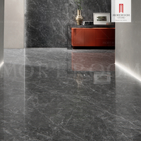 Nouveauté : Panneaux muraux en pierre frittée antibactériens antidérapants gris foncé pour salon moderne, salle à manger et usage extérieur/jardin