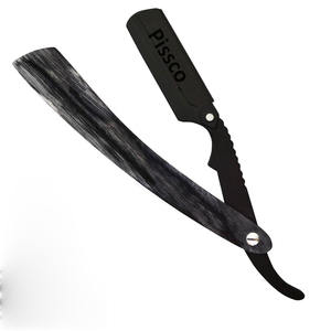 Meilleur rasoir manuel Pissco pour barbier, outil de rasage pour hommes, rasoirs pour barbe avec votre propre marque - Product Image 1
