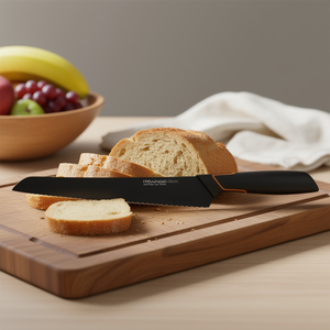 Cuchillo para Pan de Acero Inoxidable Negro (23cm) Serie de Cuchillos de Cocina 1003093 - Product Image 3