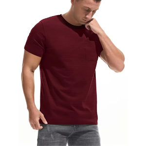 2025 hommes coupe ample 100% coton T-Shirt haute qualité respirant High Street Style à la mode OEM blanc Logo formel tricoté - Product Image 3