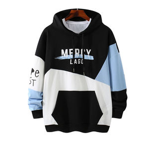 Nueva sudadera hombres letra impresa estilo personalizado Casual sudaderas con capucha hombres Primavera Verano Slim Fit manga larga Hip Hop sudaderas con capucha - Product Image 1