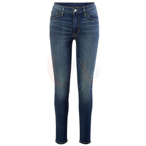 Venta caliente de las mujeres Skinny Jeans de cintura alta de mezclilla de talla grande de las mujeres Jeans de tamaño personalizado de las mujeres Jeans de moda Slim Stretch Denim Pants - Product Image 5