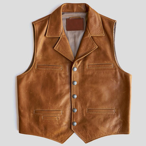 Chaleco de Motocicleta Casual para Hombre, Diseño Personalizado, Invierno 2026, Estilo Moderno, Cuero Genuino, Capucha de Piel de Oveja, Transpirable, Negro - Product Image 3