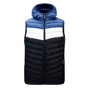 Vestes et gilets pour hommes de qualité supérieure, gilet matelassé à bulles, sans manches, chaud, pour l'hiver, en stock, design personnalisé, gilet matelassé - Product Image 2
