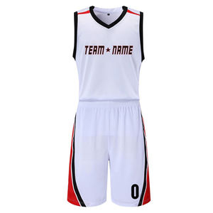 Custom Reversible Basketball Uniform Set with Jersey <b>Shorts</b> 100% <b>Polyester</b> Quick Dry & Breathable Plus Size Options Wholesale - Product Image 2