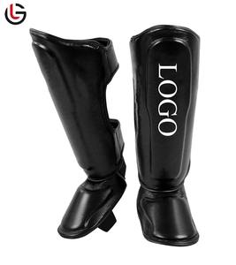 Último diseño Muay Thai Shin Guards Kickboxing MMA Muay Thai Protector Shin Pad Pierna Shin Guards - Product Image 5